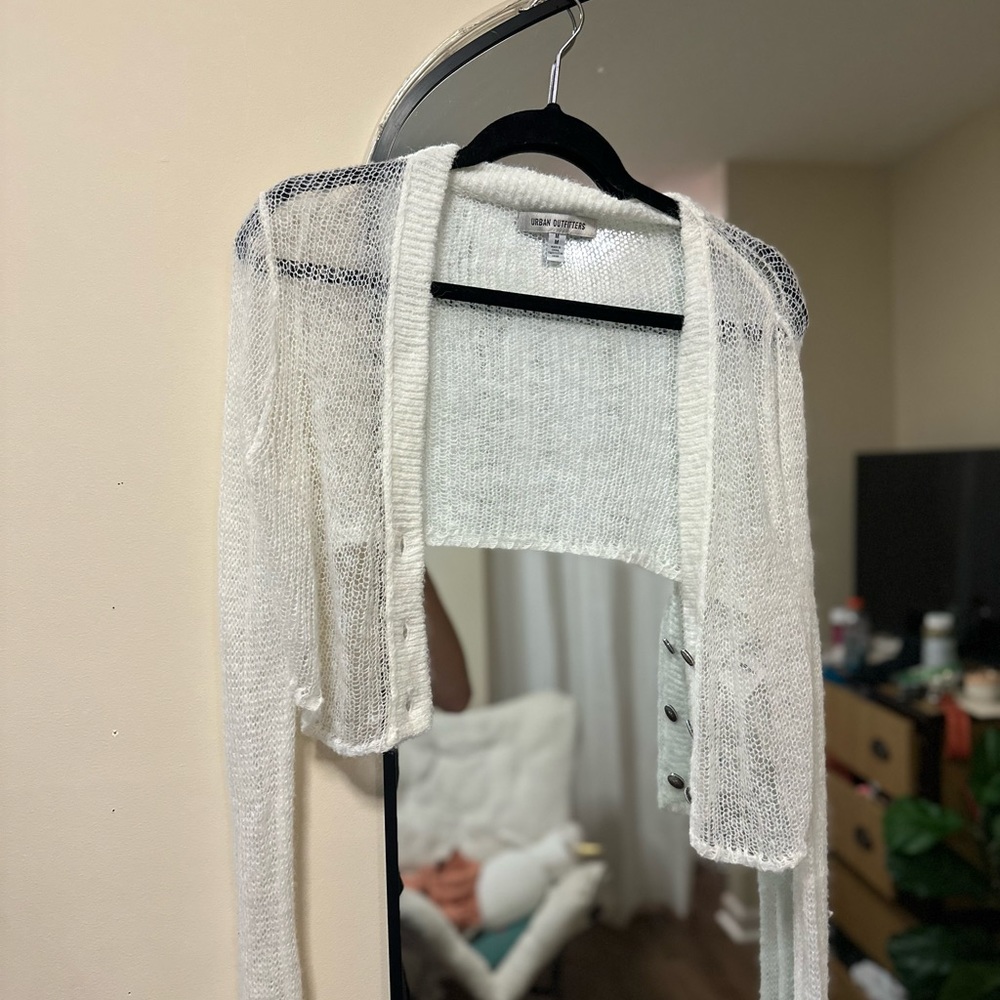 Urban Outfitters white cropped